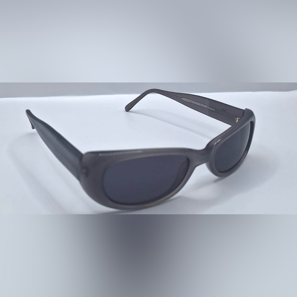 Dakota Smith Beatnik Gray Oval Sunglasses Frames